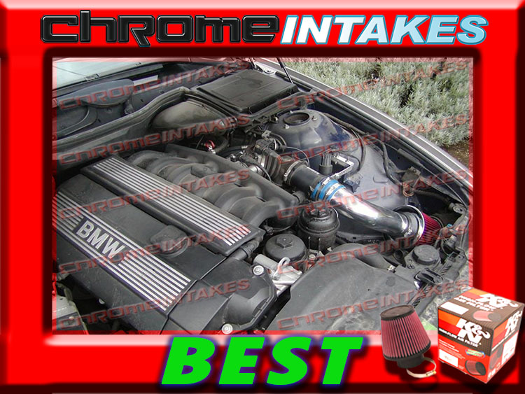 97 98 99 00 01 02 BMW Z3 2.3L 2.5L 2.8L 3.0L E36 AIR INTAKE KIT+K/&N Black Red