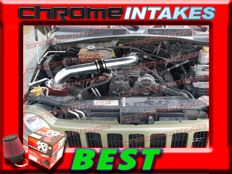 RED 2002 2003//02 03 JEEP LIBERTY LIMITED//RENEGADE//SPORT 3.7 3.7L V6 AIR INTAKE