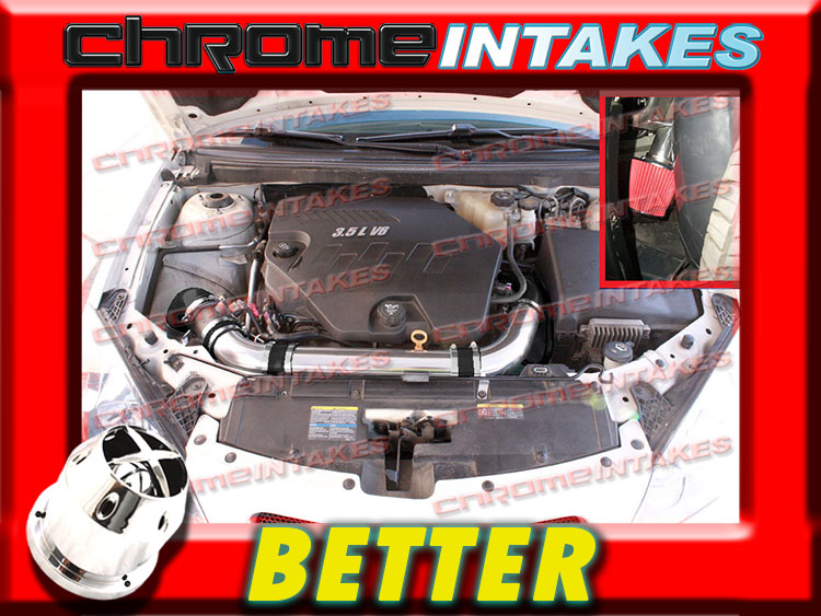 K/&N+RED 1999 2000 2001-2005 PONTIAC GRAND AM//ALERO 3.4L COLD AIR INTAKE KIT 2p