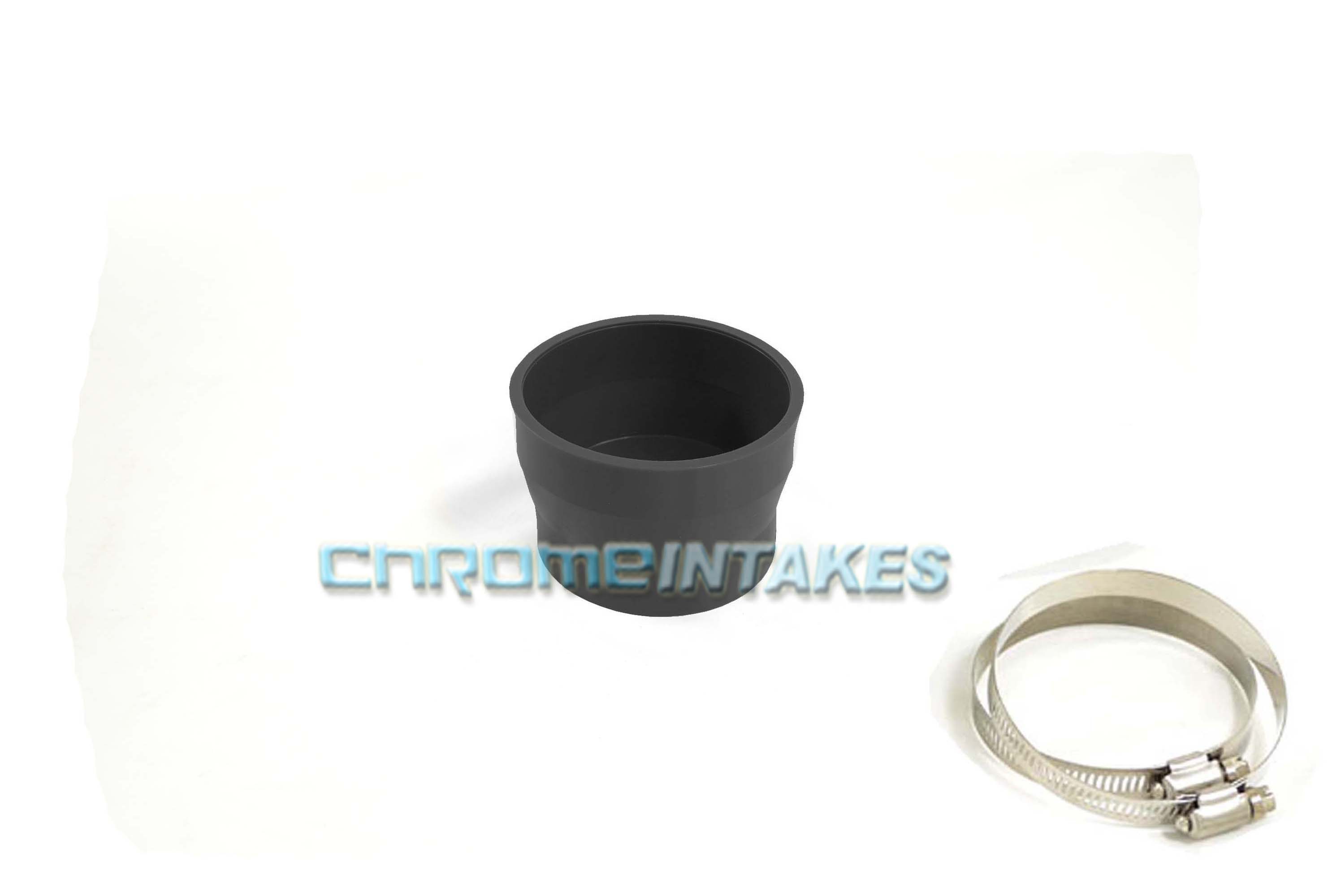 RED 4/"-4/" AIR INTAKE//PIPING RUBBER COUPLER FOR CHEVY 99-11
