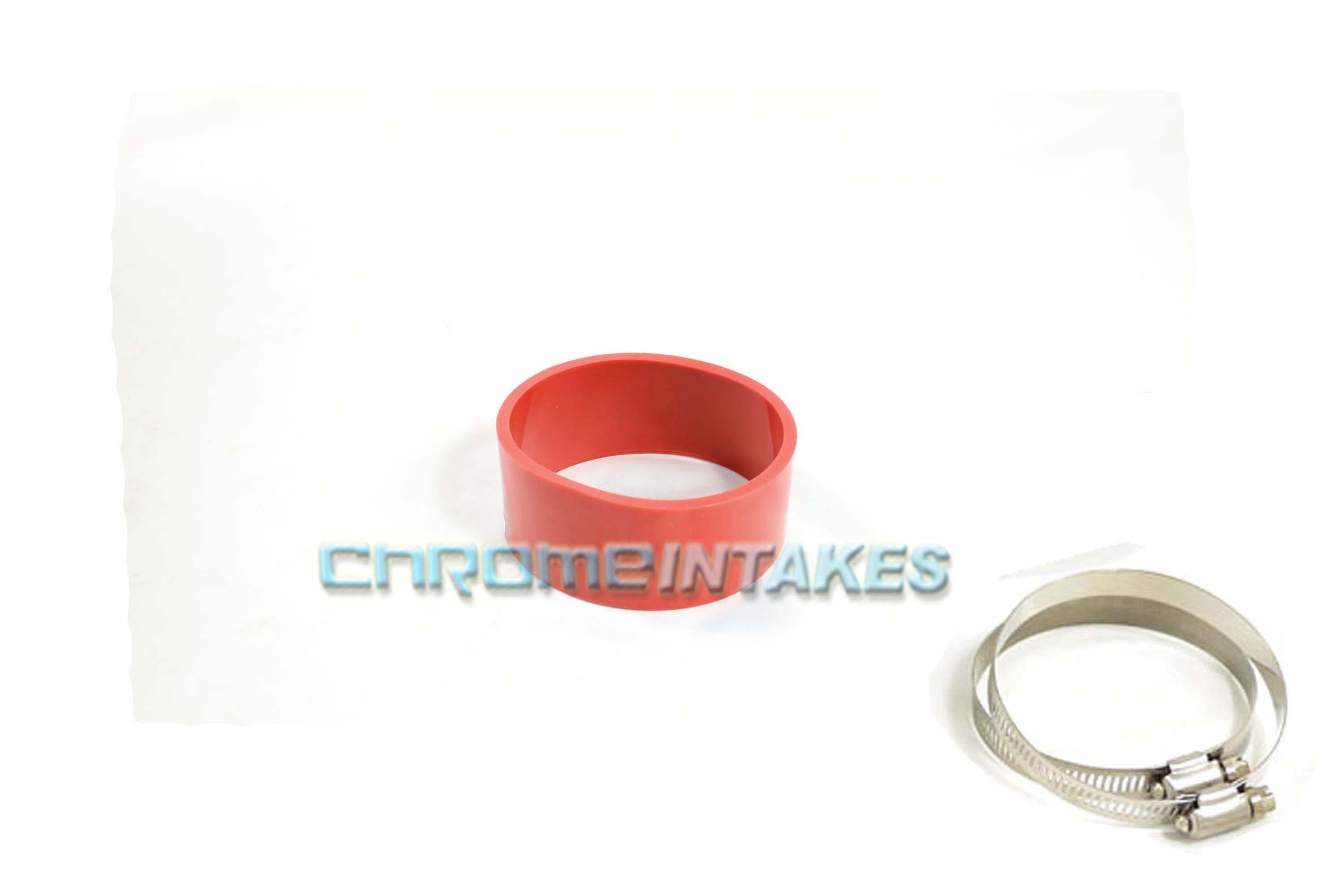 RED 2.5/"-2.75/" AIR INTAKE//PIPING RUBBER REDUCER COUPLER FOR HONDA//ACURA