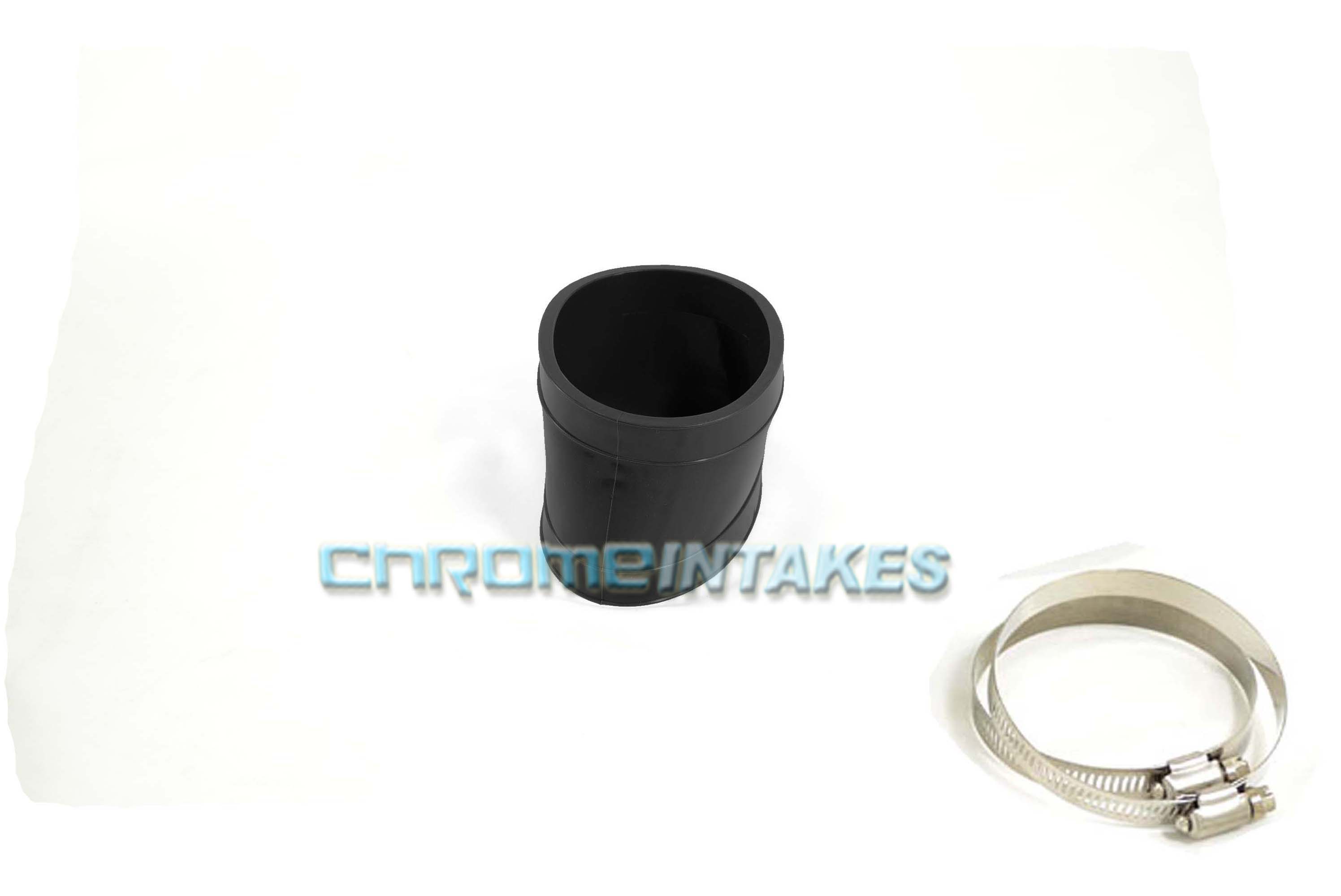RED 4/"-4.5/" AIR INTAKE//PIPING RUBBER REDUCER COUPLER FOR MERCURY//LINCOLN