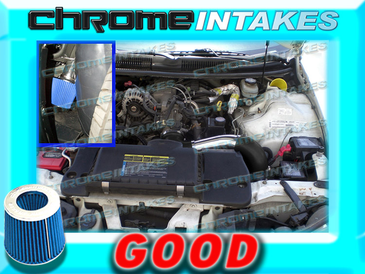 BLACK BLUE 9802 CHEVY CAMARO/PONTIAC FIREBIRD 3.8L V6 FULL COLD AIR