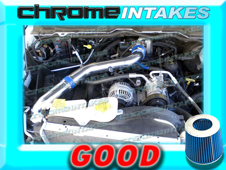 RED 2008-2010//08-10 DODGE RAM 1500 4.7 4.7L V8 FULL COLD AIR INTAKE KIT STG3
